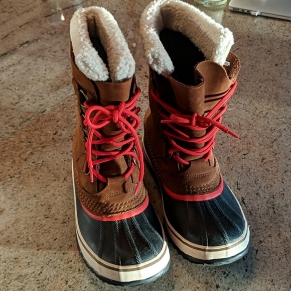 New EUC Sorel Grizzly Bear Snow Boots 8 - Picture 4 of 7